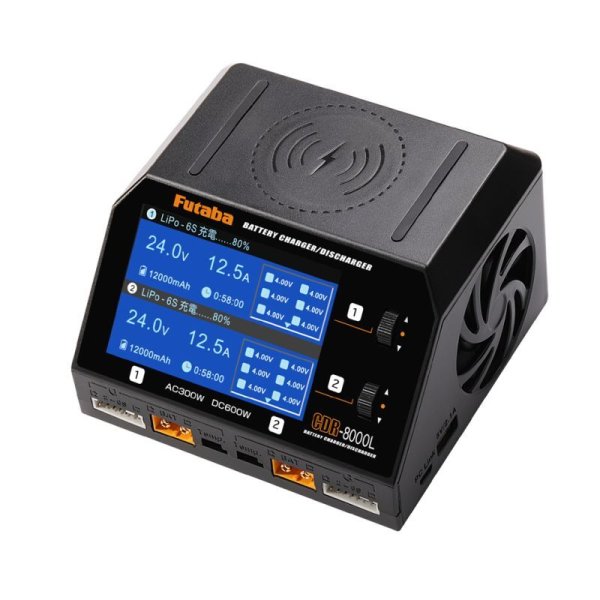 画像1: フタバ  (040658)  充電器 CDR-8000L  デュアル バランス充電器   (1)