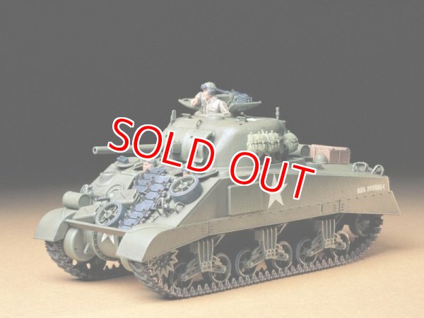 画像1: タミヤ（35190）1/35 アメリカ M4シャーマン戦車 （初期型）   (1)
