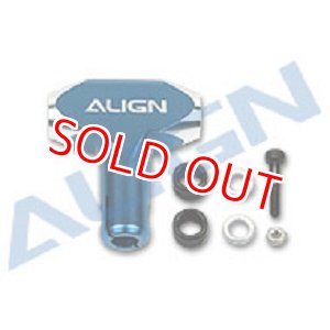 画像: ALIGN 【450Sport 3Gフライバーレス専用】 450メインローターハウジング 青 【Sportタイプヘッド】   