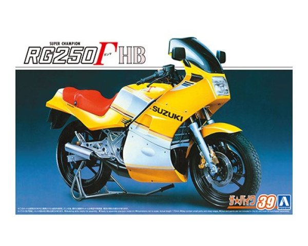 画像1: アオシマ (39) 1/12（1984年) スズキ GJ21A RG250 HBΓ '84    (1)