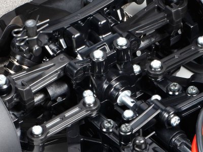 画像2: タミヤ(58599)組立キット 1/10RC RAYBRIG NSX CONCEPT-GT (TT-02シャーシ)