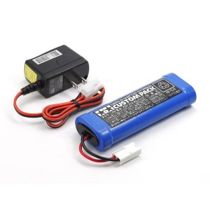 画像: タミヤ（55087）タミヤ7.2Vカスタムパックと充電器セット  