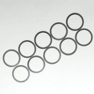 画像: 京商  (96772)  13x16x0.15 mm シム SUS (10 マイイリ) 【ネコポス便対応】  
