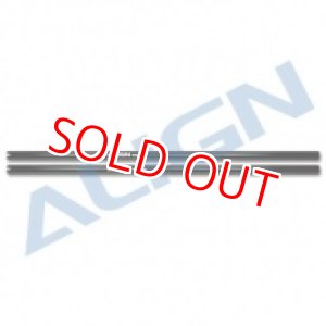 画像: ALIGN 700E/F3C/700L/700X/700XN用   テールブーム アルミ製 （黒）   