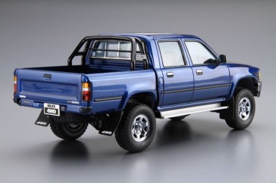 画像2: アオシマ (20) 1/24 (1994年)トヨタ LN107 ハイラックス ピックアップ ダブルキャブ4WD '94