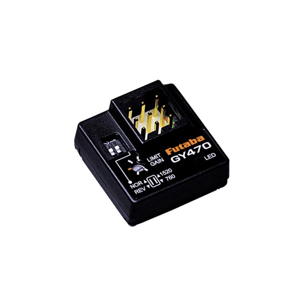 画像1: フタバ  (036125)  ヘリラダー用  GY470  小型、超軽量1軸ジャイロ    (1)