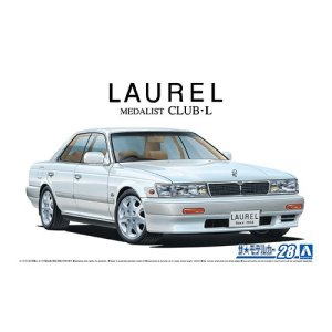 画像: アオシマ (28) 1/24 ニッサン HC33 ローレルメダリストCLUB・L '91    