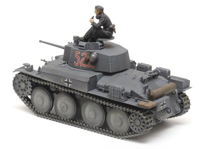 画像2: タミヤ(35369)1/35 ドイツ軽戦車 38 (t) E/F型