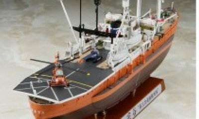 画像3: ハセガワ (Z23) 1/350 南極観測船 宗谷 “第三次南極観測隊”