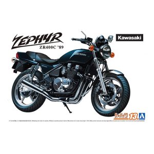 画像: アオシマ (13) 1/12（1989年) カワサキ ZR400C ZEPHYR '89   