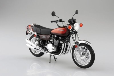画像1: アオシマ (43) 1/12(1973年) カワサキ Z2 750RS '73 カスタムパーツ付き