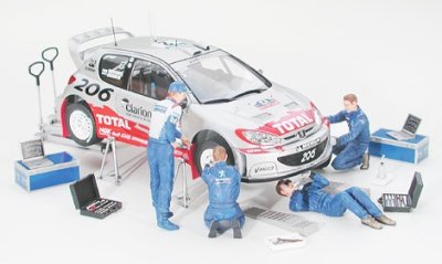 画像2: タミヤ(24266)1/24 ラリーメカニックセット