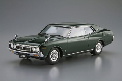 画像1: アオシマ (14) 1/24 (1972年)1/24 ニッサン KHC130 ローレルHT2000SGX '72