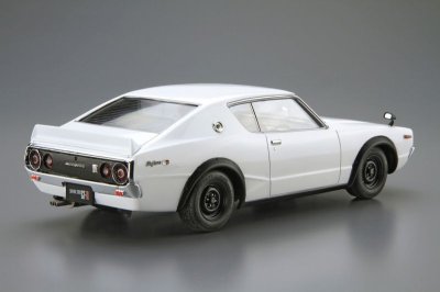 画像2: アオシマ (15) 1/24 (1973年)1/24 ニッサン KPGC110 スカイラインHT2000GT-R '73