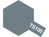 画像: タミヤ TS-100 カラー スプレー ブライトガンメタル （セミグロス）