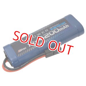 画像: ハイテック XP4200-NT-B  Ni-MH 7.2V 4200mAh タミヤタイプコネクター   