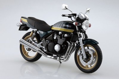 画像1: アオシマ (12) 1/12(2002年) カワサキ ZR400C ZEPHYRχ '02