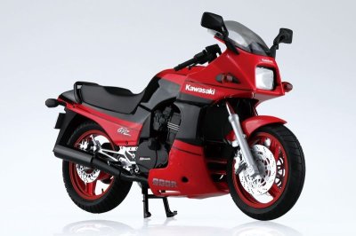 画像1: アオシマ (49) 1/12(1990年) カワサキ ZX900A GPZ900R Ninja '90 カスタムパーツ付き