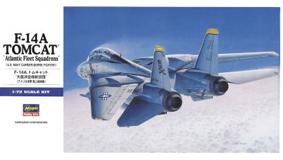 画像1: ハセガワ (E14) 1/72 F-14A トムキャット “大西洋空母航空団”