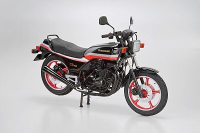 画像1: アオシマ (57) 1/12（1982年)  カワサキ KZ400M Z400GP '82 カスタムパーツ付き   