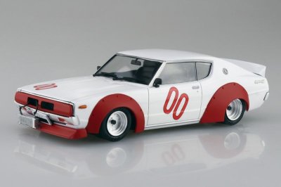 画像1: アオシマ (7) 1/24 ケンメリ2DrHTワークス