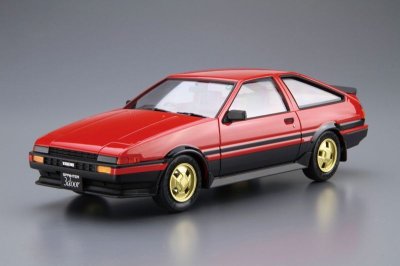 画像1: アオシマ (86) 1/24 (1984年)  トヨタ AE86 スプリンタートレノGT-APEX '84  