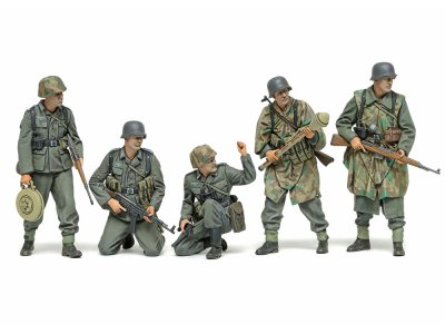 画像2: タミヤ (35382) 1/35 ドイツ歩兵セット (大戦後期)