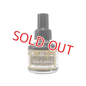 画像: クレオス (WC01)   Mr.ウェザリングカラー マルチブラック 40ml   