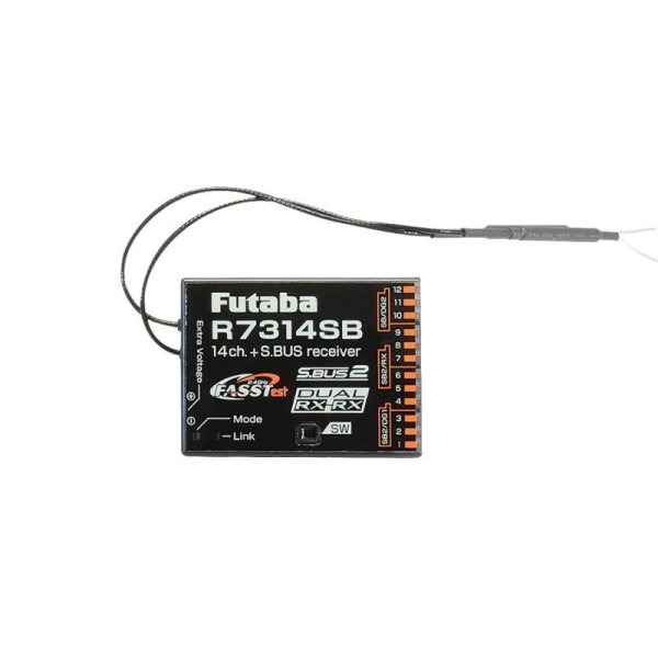 画像1: フタバ  (039003)  空用受信機 R7314SB 多チャンネルレシーバー   (1)