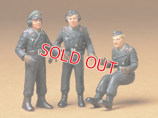 画像1: タミヤ（35001）1/35 ドイツ戦車兵セット    (1)