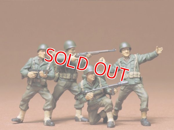 画像1: タミヤ（35013）1/35 アメリカ歩兵セット   (1)