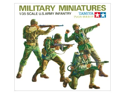 画像1: タミヤ（35013）1/35 アメリカ歩兵セット  
