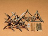 画像: タミヤ（35027）1/35 バリケードセット   