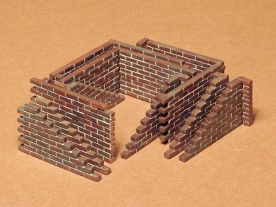 画像2: タミヤ(35028)1/35 レンガセット
