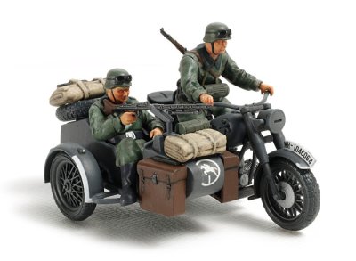 画像2: タミヤ (78) 1/48 (第二次大戦) 1/48 ドイツ軍用サイドカー