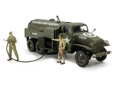 画像2: タミヤ (79) 1/48 (第二次大戦) アメリカ 2 1/2トン 6×6 フューエルトラック  