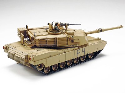 画像2: タミヤ (92) 1/48 (1980年) 1/48 アメリカ M1A2 エイブラムス戦車  