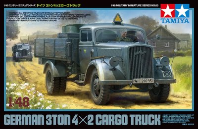画像1: タミヤ (85) 1/48 (1937年) 1/48 ドイツ 3トン4x2カーゴトラック