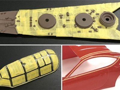 画像3: タミヤ (87208) タミヤ マスキングテープ 3mm【ネコポス便対応】