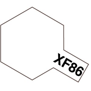 画像: タミヤ（81786）アクリルミニ XF-86 フラットクリヤー  