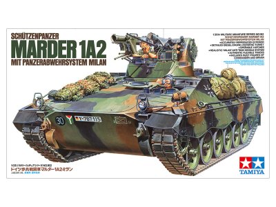 画像1: タミヤ (35162) 1/35 ドイツ歩兵戦闘車 マルダー1A2 ミラン
