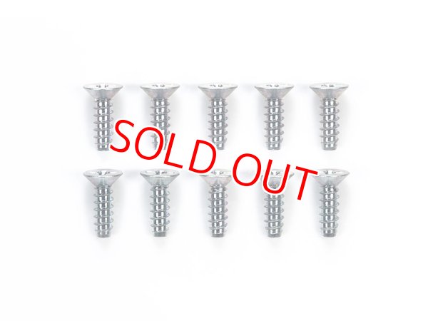 画像1: タミヤ（50578）SP.578 3×10mm皿タッピングビス(10本セット)【ネコポス便対応】  