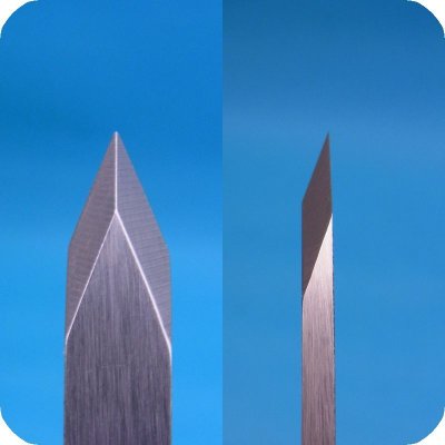 画像2: ミネシマ (TM-26B) キサゲ 45° 大【ネコポス便対応】