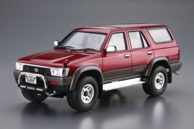 画像1: アオシマ  (104) 1/24 (1991年）トヨタ VZN130G ハイラックスサーフ SSR-X ワイドボデー '91  