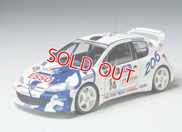 画像1: タミヤ（24221）1/24 プジョー 206 WRC   (1)