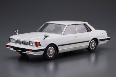 画像1: アオシマ  (57) 1/24  (1982年）ニッサン P430 セドリック/グロリア4HT280Eブロアム '82  