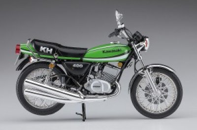 画像1: ハセガワ (BK6) 1/12 (1979年) カワサキ KH400-A7