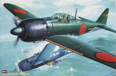 画像1: ハセガワ (ST4) 1/32 三菱 零戦 52型丙