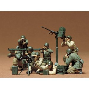 画像: タミヤ（35086）1/35 アメリカ歩兵 機関銃チームセット   