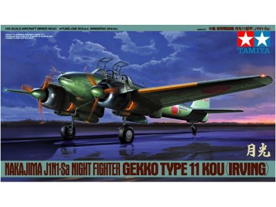 画像1: タミヤ(61093)1/48 中島 夜間戦闘機 月光11型甲 (J1N1-Sa)